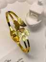 Butterfly clover Luxe bangle-12-Adults